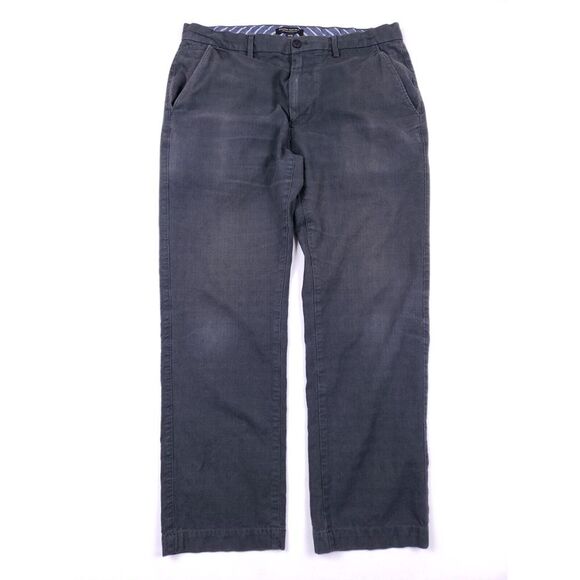 Banana Republic Other - Banana Republic Mens 34x28 Vintage Straight Fit Pants Gray 100% Cotton